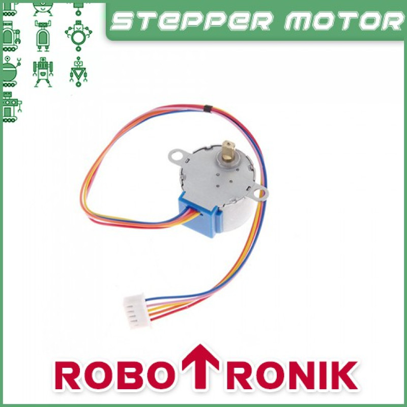Stepper Motor 28BYJ [5v / 12v] 4-Phase 5-Wire