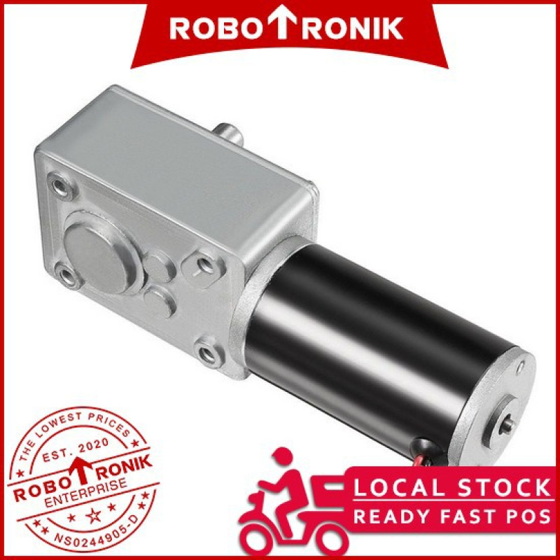 5840 (31ZY) Worm Geared DC Motor (12V / 24V) Powerful High Torque up to 30kg.cm Gear Motor 4058GW31ZY 4058 5840 (31ZY) Worm Geared DC Motor (12V / 24V) Powerful High Torque up to 30kg.cm Gear Motor 4058GW31ZY 4058