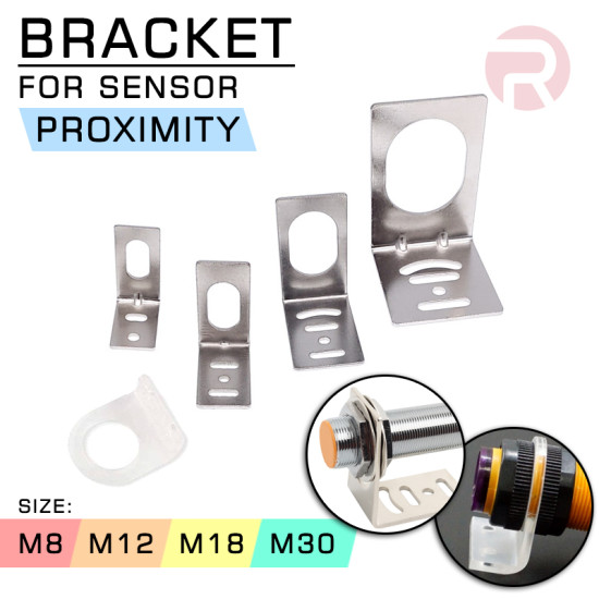 Proximity Sensor Bracket M8 M12 M18 M30, 8mm 12mm 18mm 30mm