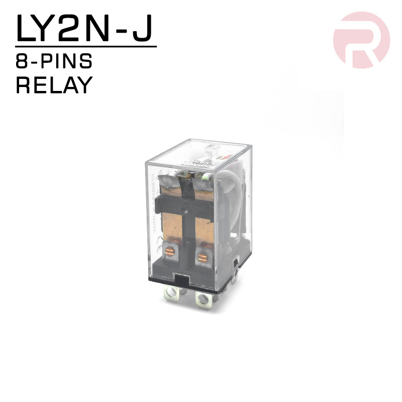Relay LY2 (10A) 8-Pin, DPDT Electromagnetic Mechanical Coil Relay LY2 (10A) 8-Pin, DPDT Electromagnetic Mechanical Coil