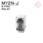 Relay MY2 (5A) 14-Pin, DPDT Electromagnetic Mec...