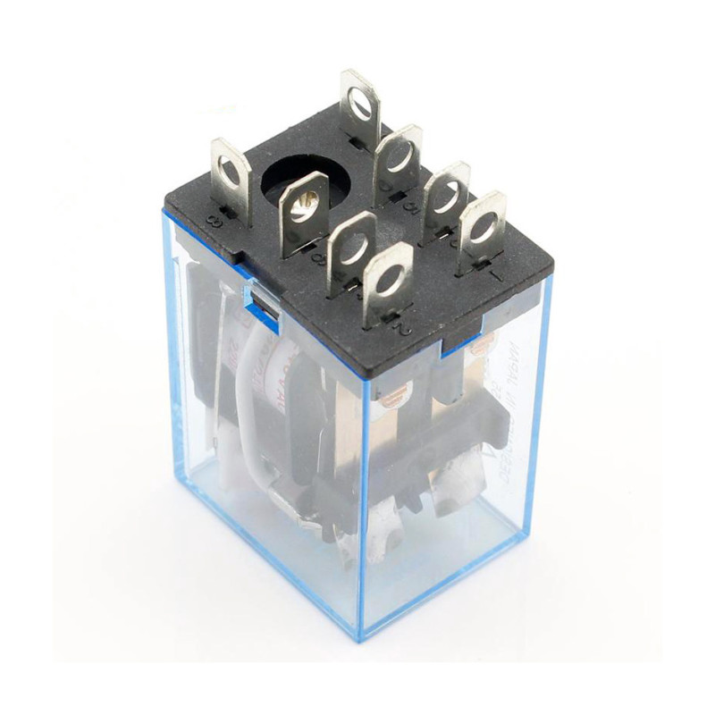 Relay LY2 (10A) 8-Pin, DPDT Electromagnetic Mechanical Coil Relay LY2 (10A) 8-Pin, DPDT Electromagnetic Mechanical Coil