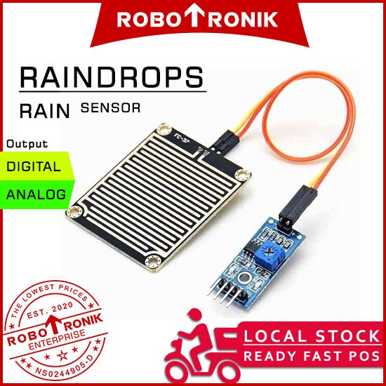 Rain Sensor Raindrop Module