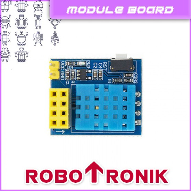 Humidity & Temperature Basic Sensor Module DHT11 for ESP8266 Humidity & Temperature Basic Sensor Module DHT11 for ESP8266