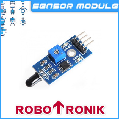Flame Sensor Module LM393 w Adjustable Sensitivity