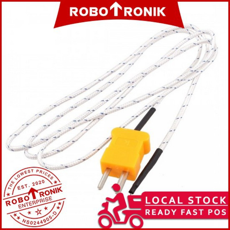 TP01 K-type Probe Thermocouple Temperature Fine-Wire REED Sensor (Up to 350 degree) TP-01 for Thermometer TP01 K-type Probe Thermocouple Temperature Fine-Wire REED Sensor (Up to 350 degree) TP-01 for Thermometer