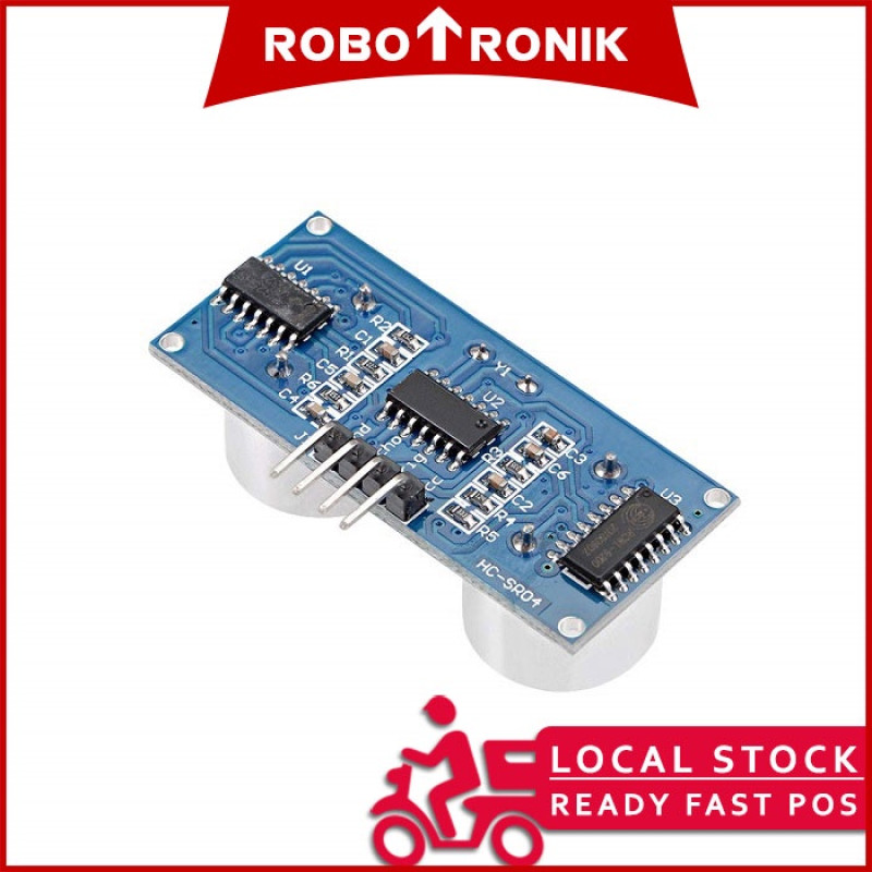 HC-SR04 Ultrasonic Range Detector Distance Sensor (2cm - 400cm) 3mm Resolution SR-04 HC-SR04 Ultrasonic Range Detector Distance Sensor (2cm - 400cm) 3mm Resolution SR-04