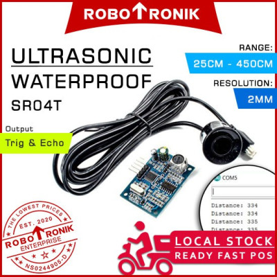 Waterproof Ultrasonic SR04T Range Distance Measurement Sensor SR04