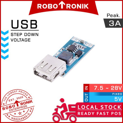 DC-DC Step Down USB 5V 3A Voltage Regulator Module Buck Converter DC-DC Step Down USB 5V 3A Voltage Regulator Module Buck Converter