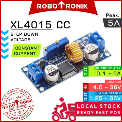 Dc-Dc Step Down XL4015 CC, Peak 5A (Adjustable Current & Voltage) 4015 Charging Board Module Dc-Dc Step Down XL4015 CC, Peak 5A (Adjustable Current & Voltage) 4015 Charging Board Module