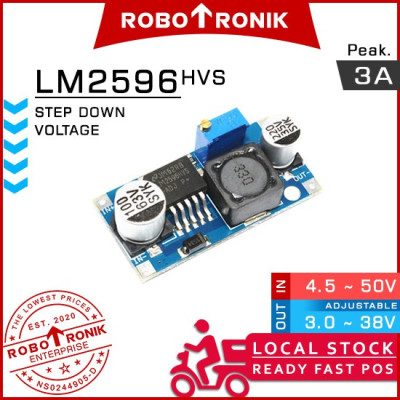 DC-DC Step Down LM2596 HVS (High Voltage Max.50V), max. 3A 2596HVS Adjustable Regulator Module Buck Converter DC-DC Step Down LM2596 HVS (High Voltage Max.50V), max. 3A 2596HVS Adjustable Regulator Module Buck Converter
