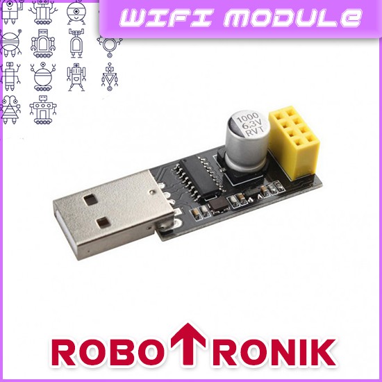 WiFi ESP8266 to USB Serial Adapter Module ESP 8266