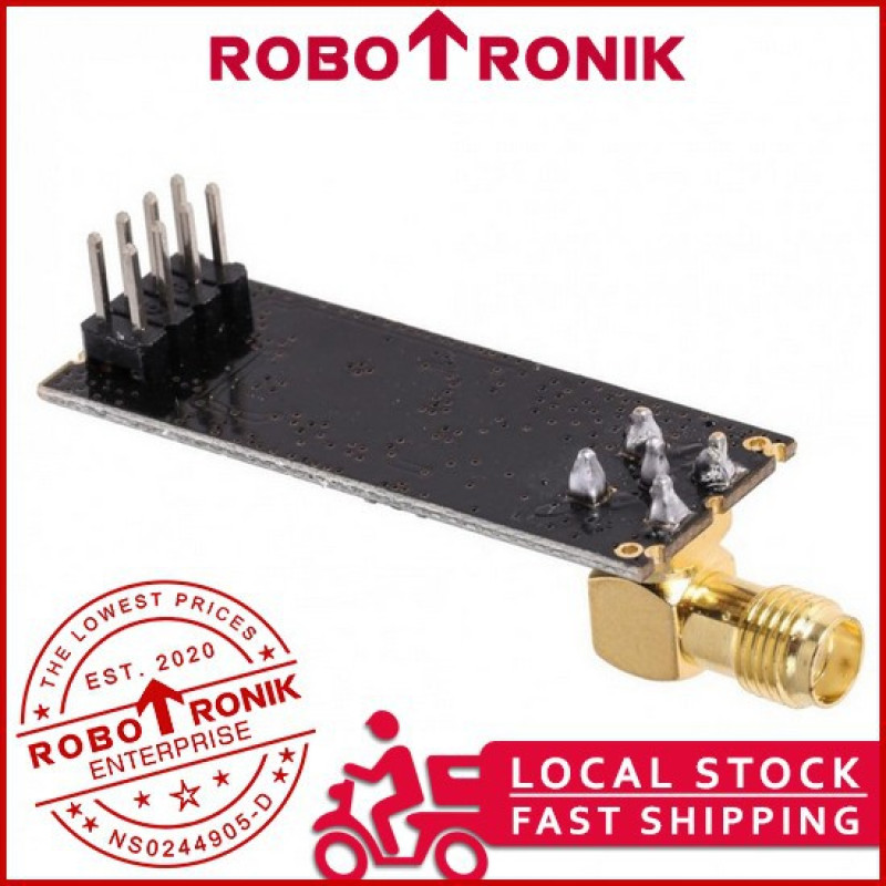 Wireless 2.4Ghz Transceiver nRF24L01 Long Range, up to 600 Meters NRF 24L01 RF, compatible Arduino, Raspberry Wireless 2.4Ghz Transceiver nRF24L01 Long Range, up to 600 Meters NRF 24L01 RF, compatible Arduino, Raspberry