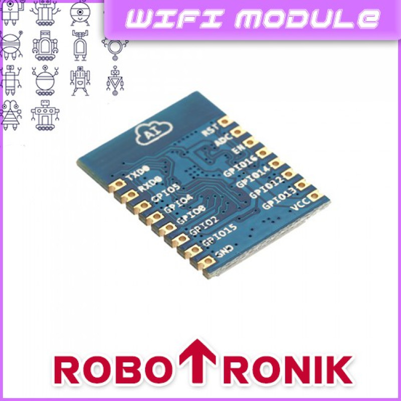 WiFi ESP-07 ISM 2.4Ghz 802.11 bgn ESP8266 Serial Transceiver Module WiFi ESP-07 ISM 2.4Ghz 802.11 bgn ESP8266 Serial Transceiver Module