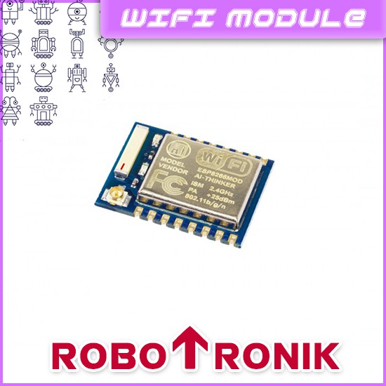 WiFi ESP-07 ISM 2.4Ghz 802.11 bgn ESP8266 Serial Transceiver Module